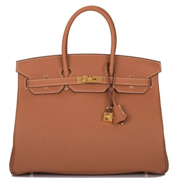 Hermes Gold Togo Birkin 35cm Gold Hardware